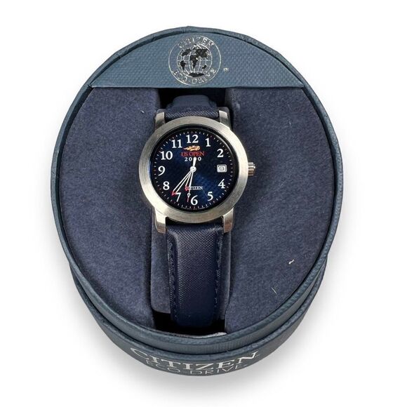 Citizen Limited Edition US Open 2000 Navy Genuine‎ Leather Band Watch main image 5